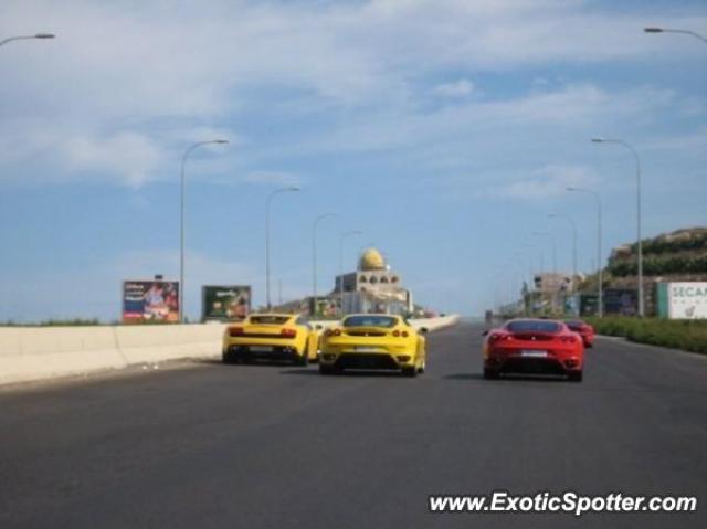 Ferrari F430 spotted in Beirut, Lebanon