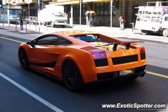 Lamborghini Gallardo spotted in Melbourne, Australia