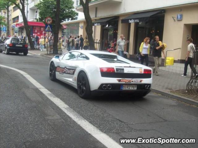 Lamborghini Gallardo spotted in Gdynia, Poland