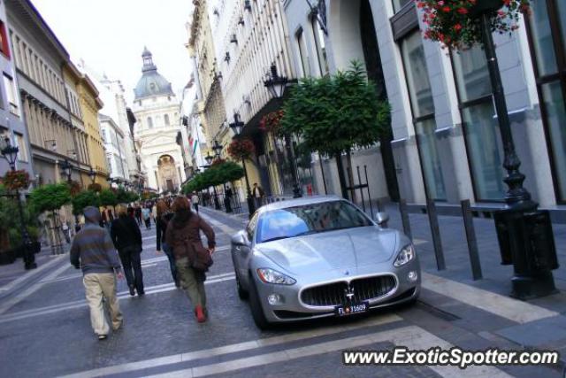 Maserati GranTurismo spotted in Budapest, Hungary