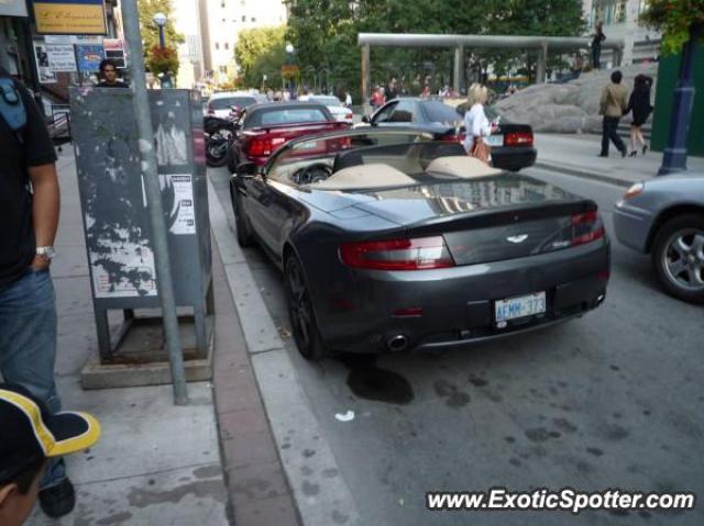 Aston Martin Vantage spotted in Toronto, Canada