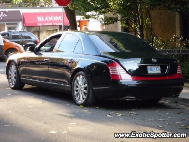 Mercedes Maybach spotted in Toronto, Canada