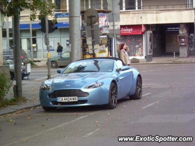 Aston Martin Vantage spotted in Sofia, Bulgaria