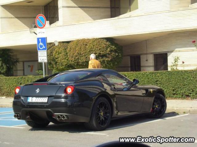 Ferrari 599GTB spotted in Sofia, Bulgaria