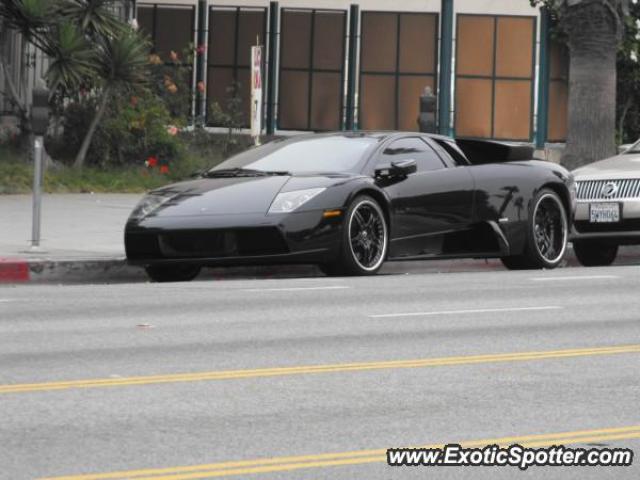 Lamborghini Murcielago spotted in Santa Monica, California