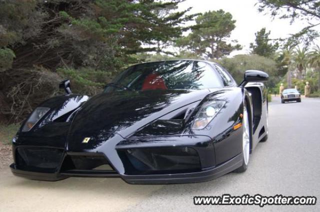 Ferrari Enzo spotted in Pebble Beach, California