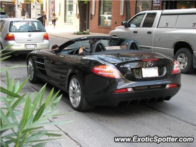 Mercedes SLR spotted in Toronto, Canada