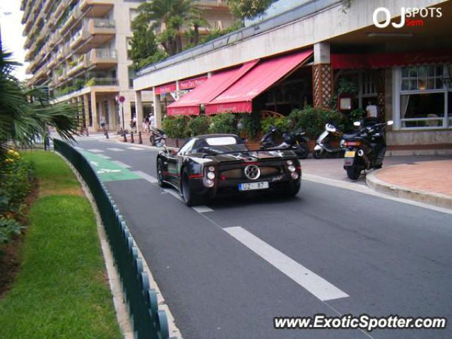 Pagani Zonda spotted in Monaco, Monaco