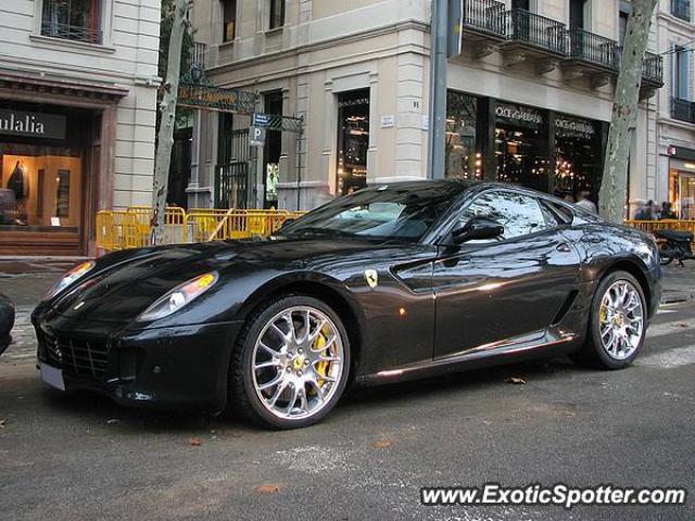 Ferrari 599GTB spotted in Barcelona, Spain