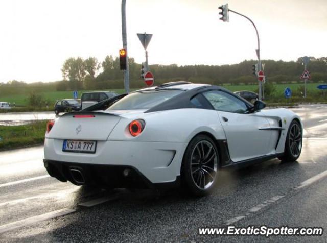 Ferrari 599GTB spotted in Hamburg, Germany