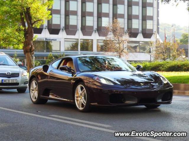 Ferrari F430 spotted in Budapest, Hungary