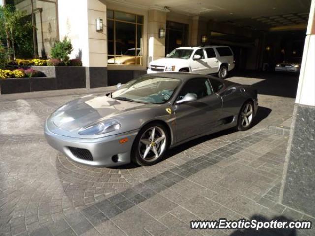 Ferrari 360 Modena spotted in Toronto, Canada