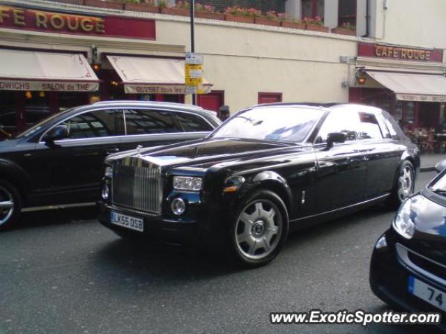 Rolls Royce Phantom spotted in London, United Kingdom