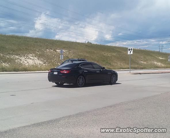 Maserati Quattroporte spotted in Castle Pines, Colorado