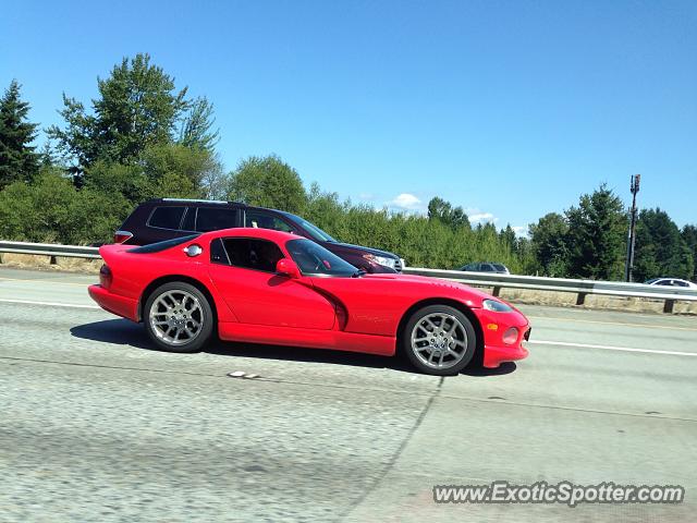 Dodge Viper spotted in Seattle, Washington