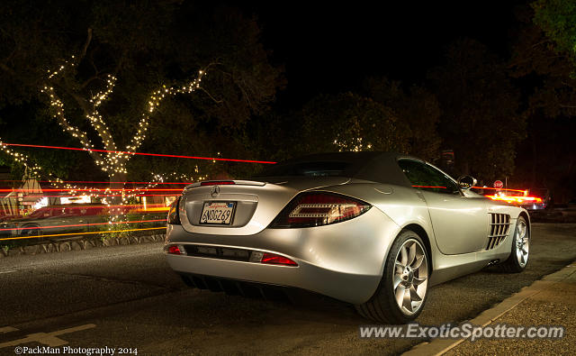 Mercedes SLR spotted in Carmel, California