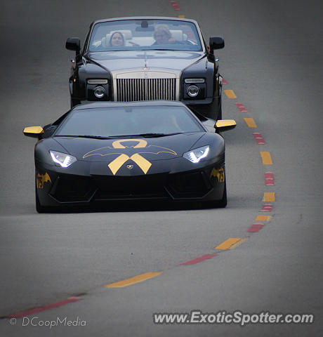 Lamborghini Aventador spotted in Carmel, California