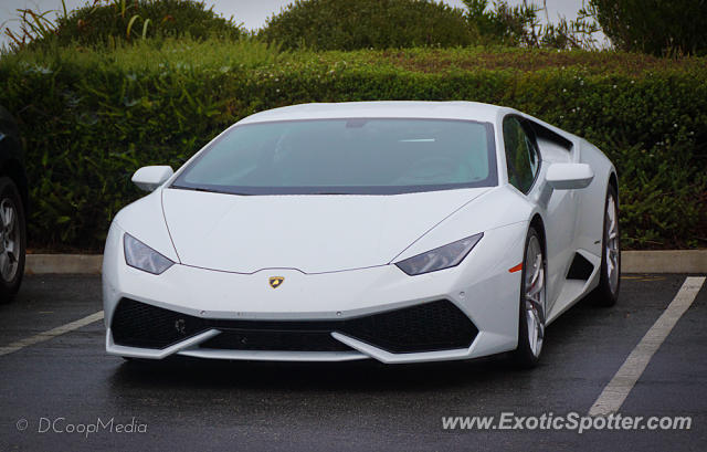 Lamborghini Huracan spotted in Monterey, California