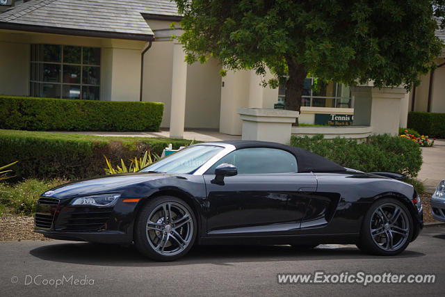 Audi R8 spotted in Carmel, California