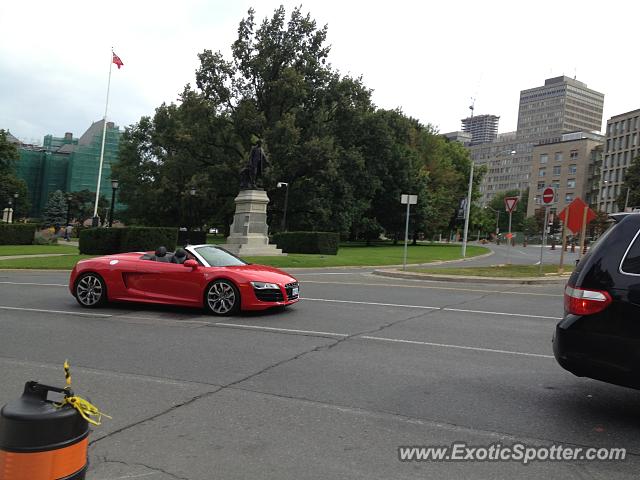 Audi R8 spotted in Toronto, Canada