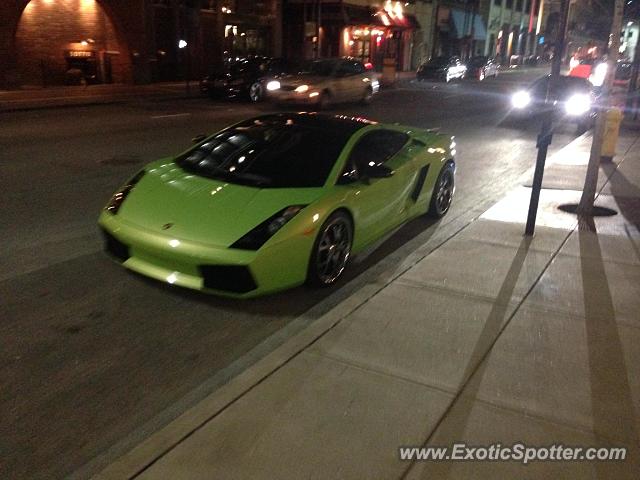 Lamborghini Gallardo spotted in Cincinnati, Ohio