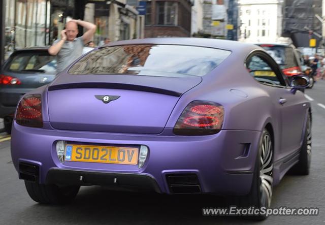 Bentley Continental spotted in Bristol, United Kingdom