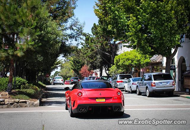 Ferrari 599GTO spotted in Carmel, California