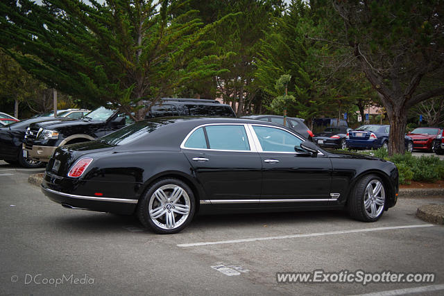Bentley Mulsanne spotted in Carmel, California