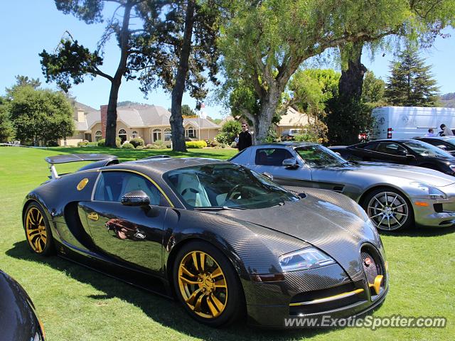 Bugatti Veyron spotted in Carmel Valley, California