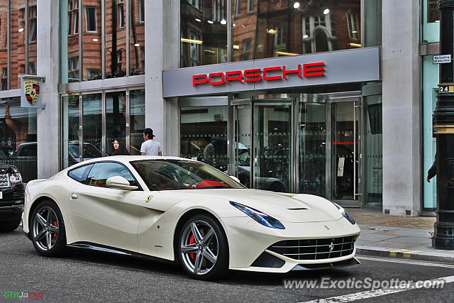 Ferrari F12 spotted in London, United Kingdom