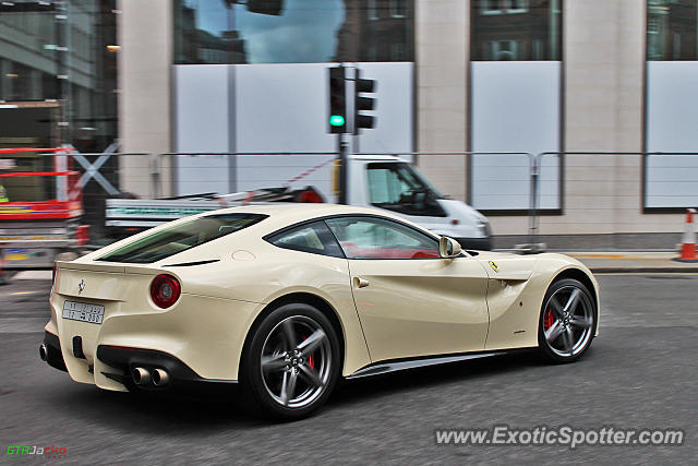 Ferrari F12 spotted in London, United Kingdom