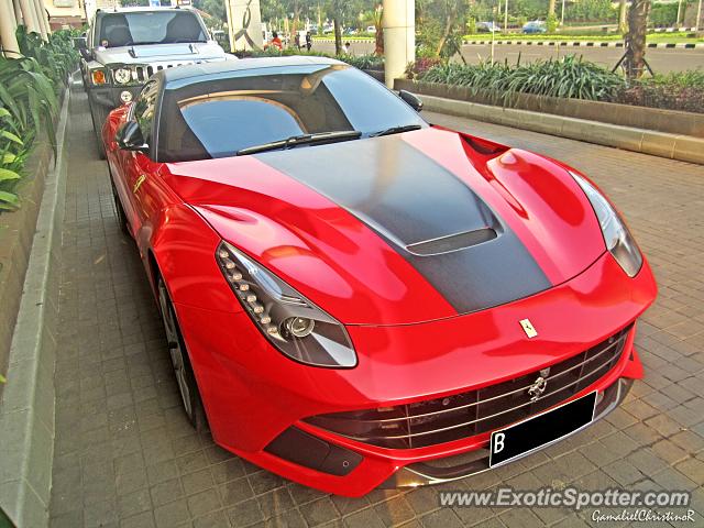 Ferrari F12 spotted in Jakarta, Indonesia