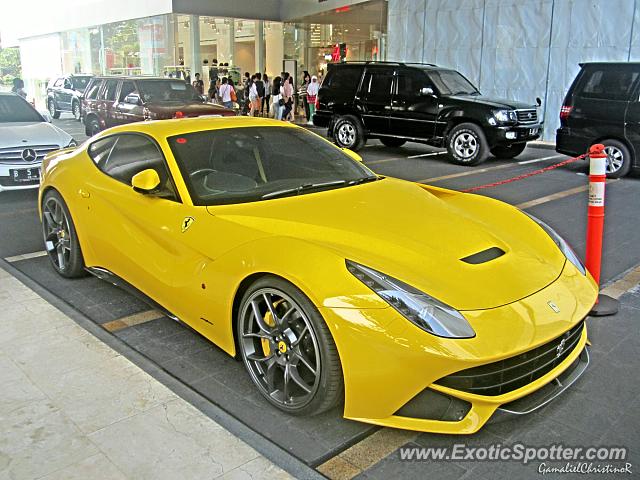 Ferrari F12 spotted in Jakarta, Indonesia