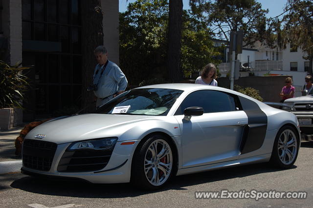 Audi R8 spotted in Carmel, California