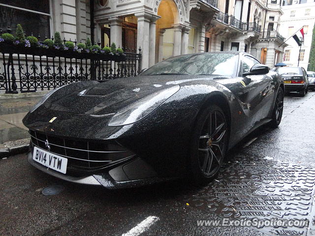 Ferrari F12 spotted in London, United Kingdom