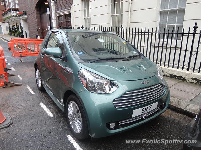 Aston Martin Cygnet spotted in London, United Kingdom