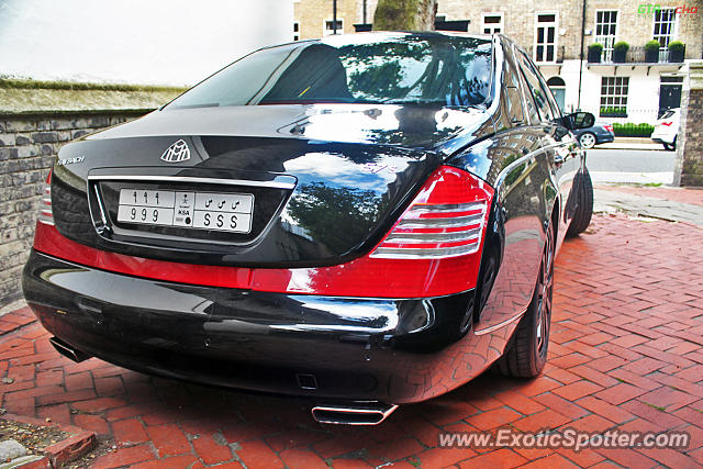 Mercedes Maybach spotted in London, United Kingdom