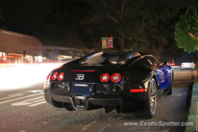 Bugatti Veyron spotted in Carmel, California