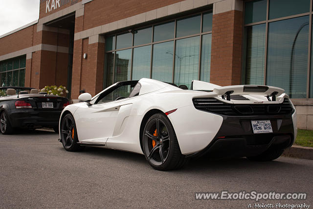 Mclaren 650S spotted in Montreal, Canada