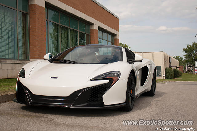 Mclaren 650S spotted in Montreal, Canada