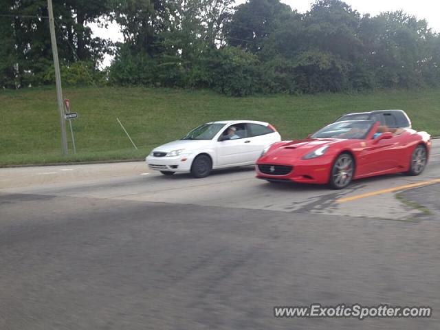 Ferrari California spotted in Knoxville, Tennessee