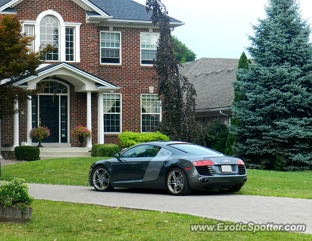 Audi R8 spotted in Windsor, Ontario, Canada