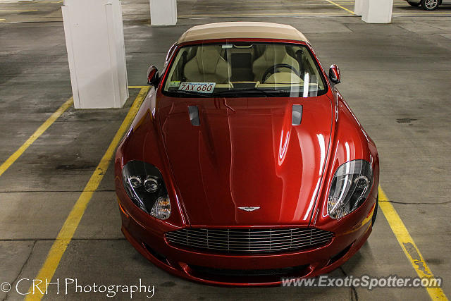 Aston Martin DB9 spotted in Boston, Massachusetts