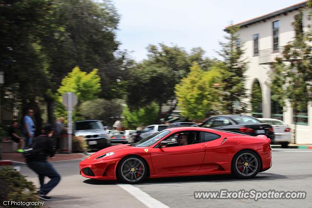 Ferrari F430 spotted in Carmel, California