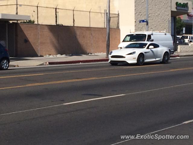 Aston Martin DB9 spotted in Beverly Hills, California