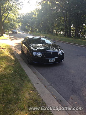 Bentley Continental spotted in Minneapolis, Minnesota