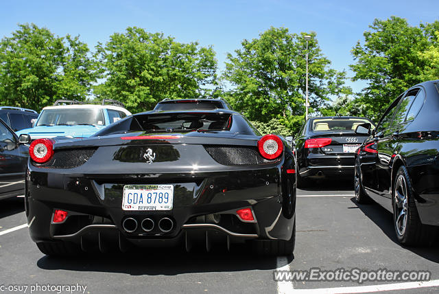 Ferrari 458 Italia spotted in Cincinnati, Ohio