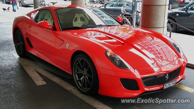 Ferrari 599GTO spotted in Zurich, Switzerland