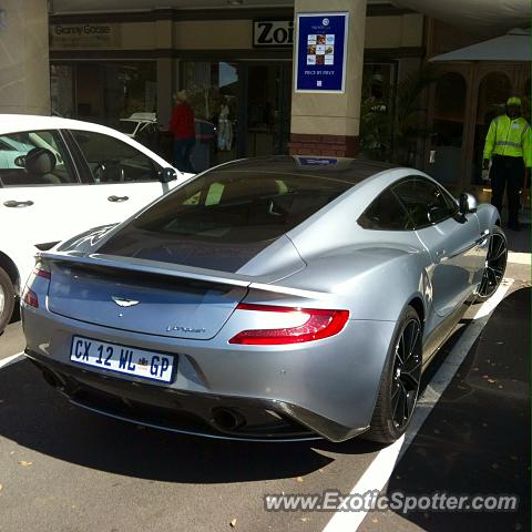 Aston Martin Vanquish spotted in Johannesburg, South Africa