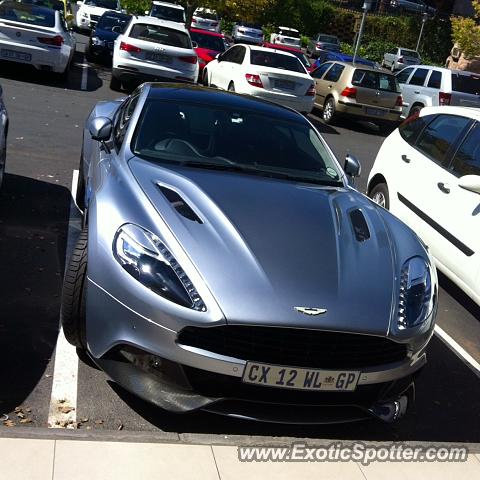 Aston Martin Vanquish spotted in Johannesburg, South Africa